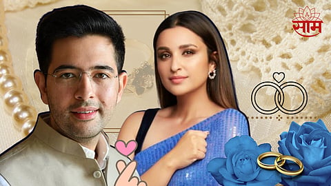 Parineeti- Raghav Chadha Look