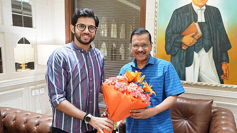 Aditya Thackeray Meets Arvind Kejriwal