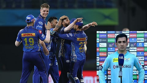 IPL 2023 Mumbai Indians Beat Lucknow Super Giants Gautam Gambhir Reaction