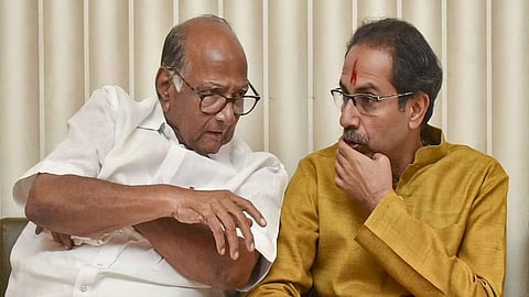Uddhav Thackeray Met Sharad Pawar