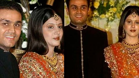 virender sehwag marriage