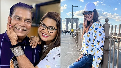 Namrata Sambherao Emotional Post On Father Birthday