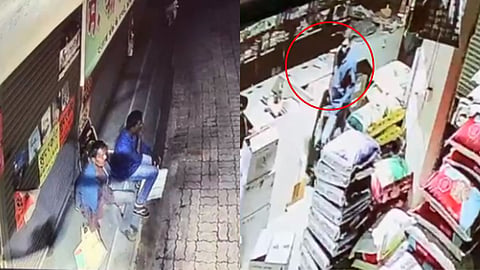 Wardha Hinganghat Theft CCTV Footage