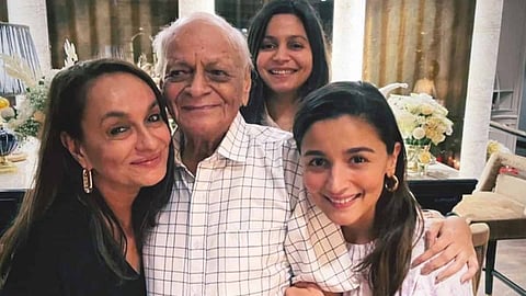 Alia Bhatt's grandfather Passed Away