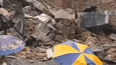 Gujarat Wall Collapse 4 Child Death