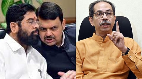 Shinde Fadnavis - Uddhav Thackeray