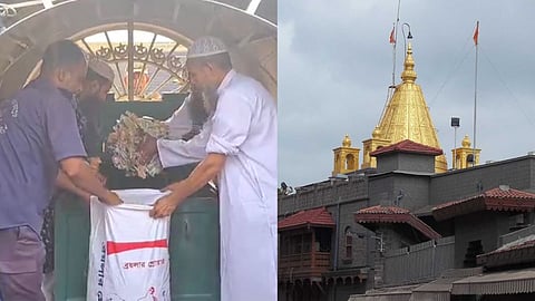 Fact Check Shirdi Saibaba Sansthan donation money to the mosque video is fake