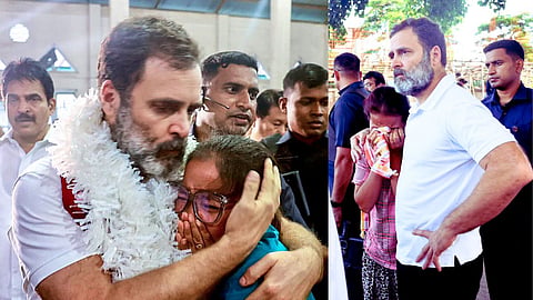 Rahul Gandhi Visit Manipur Relief Camps