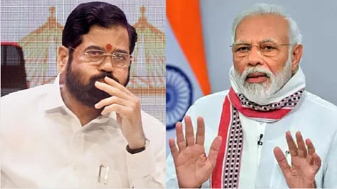 Uddhav Thackeray Group saamana editorial Slams Eknath Shinde and advice To BJP Maharashtra Politics