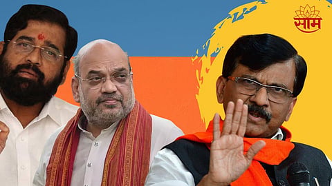 Sanjay Raut Big Claim over Shiv sena Split Attack on BJP Amit Shah and CM Eknath shinde Maharashtra Politics
