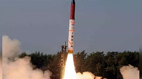 Agni 1 Ballistic Missile Launch