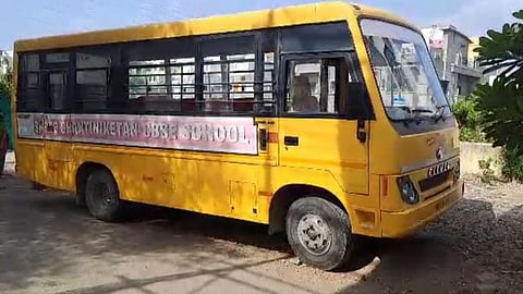 School Bus Driver suffers heart attack