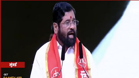 CM Eknath Shinde Shivsena Vardhapan Din Speech