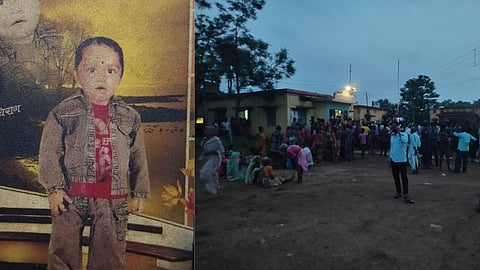 Gondia News 4-year-old Baby died after falling into a pit dug by Khamkhura Gram Panchayat