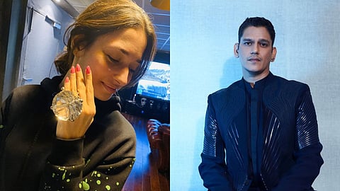 Vijay Varma Reacted On Tamannaah Dimond Ring