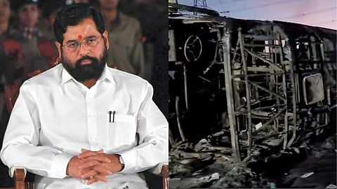 Samruddhi Mahamarg Vidarbha Travels Accident Accident CM Eknath Shinde Reaction