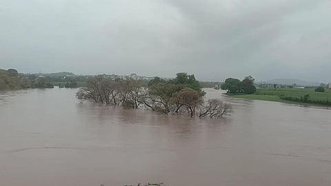 Panchganga river towards alert level