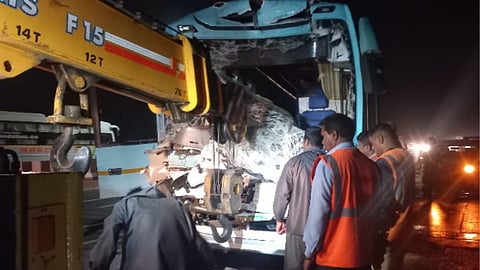 Mumbai Pune Expressway Shivneri Bus Accident