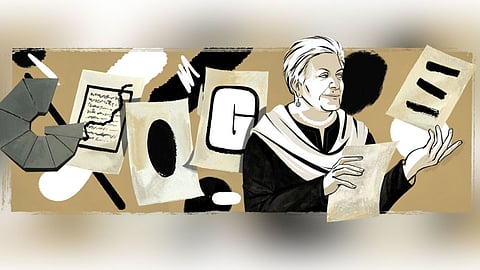 Zarina Hashmi Google Doodle