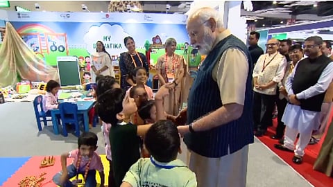 PM Narendra Modi in all india education conference