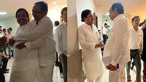 Jayant Patil Meet To Sunil Tatkare