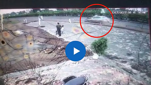 Pune Accident CCTV Footage