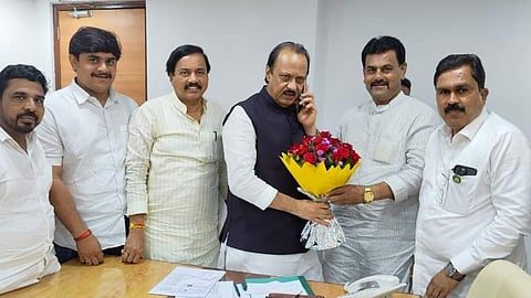Solapur News Big Blow to Sharad Pawar ncp district president son Join Ajit Pawar Group