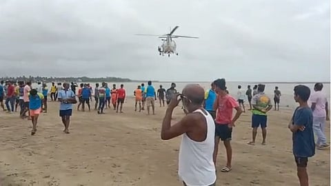 Boat sank in Palghar Dahanu sea