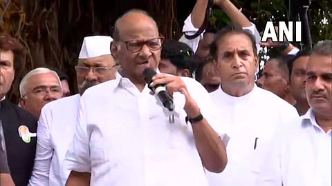 Sharad Pawar In Karad