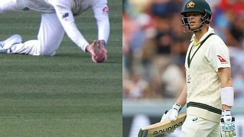 Steve Smith Controversial Catch