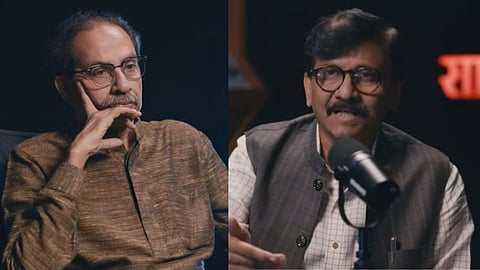 Uddhav Thackeray Sanjay Raut Interview Shiv Sena Aavaj Kunacha