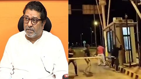 Raj Thackeray Reaction On Amit Thackerays Car Block and Vandalism of Nashik Sinnar toll plaza