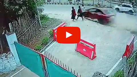Hyderabad Car Accident CCTV: मॉर्निंग वॉकला गेल्या पण घरी परतल्याच नाही, भरधाव कारने तिघींना चिरडलं; घटनेचा भयानक VIDEO समोर