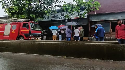 Virar Fire News, Electric Bike Showroom
