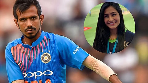 Yuzvendra chahal with dhanashree verma