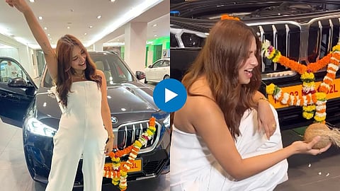 Jiya Shankar Buys New BMW Luxury Car
