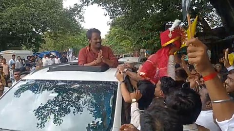 EX MLA Ramesh Kadam Walks Out of Jail