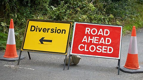wai city traffic diverted on eve of kalubai devi yatra 2024 mandhargad