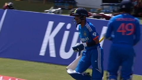 Yuzvendra Chahal walked out at No.10, but the Indian team wanted Mukesh Kumar ind vs wi 1st t20 amd2000
