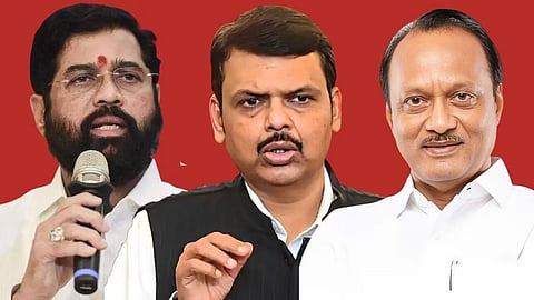 maharashtra politics Ajit Pawar and Eknath Shinde will contest elections on BJP ticket MLA Rohit Pawar big prediction