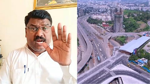 Pune Chandni Chowk flyover Chhatrapati Shivaji Maharaj name demand for Sambhaji Brigade