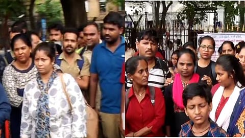 Mumbai BEST Worker Protest