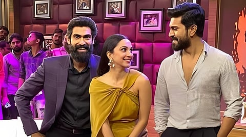 Kiara Advani, Ram Charan And Rana Daggubati