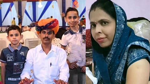 pimpri chinchwad massive fire husband wife and two sons death shocking incident