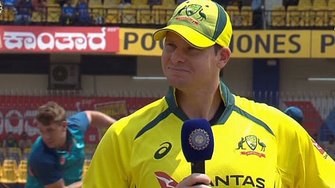 ind vs aus 2nd odi toss update australian captain steve smith won the toss elected to bowl first prasidh krishna got place in playing 11