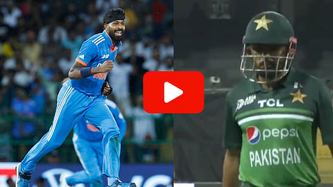 Babar Azam Wicket Video