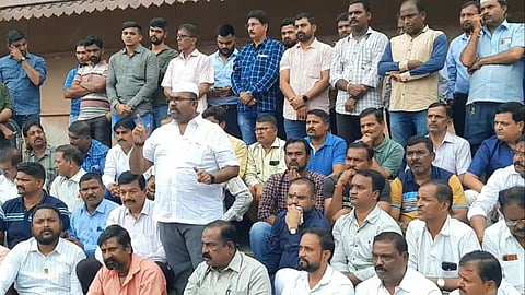mathadi kamgar leader narendra patil, maratha reservation, maratha morcha, thane, navi mumbai