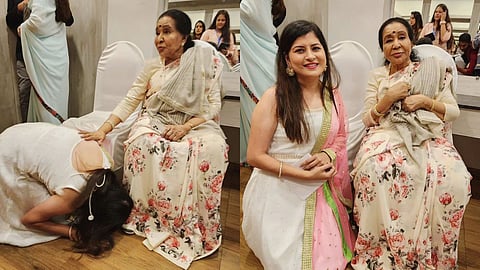 Savani Ravindra Wished Asha Bhosle On Her Birthday