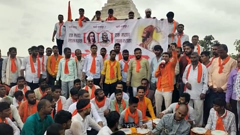 Maratha Reservation Protest Beed