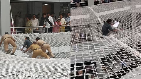 youth protest in mantralaya